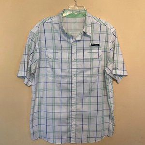 COLUMBIA PFG OMNI-SHADE VENTED SHORT SLEEVE SHIRT